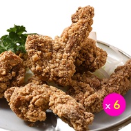 【卜蜂】三角骨鹽酥雞x6包組(1kg/包)