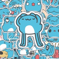 HP 100PCS Cute BUGCAT-CAPOO Stickers Aesthetic Stickers Waterproof Stickers Adhesive Stickers Waterp