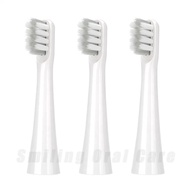 SOOCAS EX3 Replacement Toothbrush Heads For SO WHITE EX3 Electric Toothbrush Soft Bristles Deep Clea