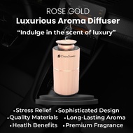 Juzhomes SG Drivescentz Relaxsa Rose Car Diffuser &amp; Portable Home Diffuser USB Rechargeable for Home &amp; Car Essential Oil