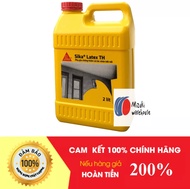 Sika chống thấm tường trần nhà bê tông Latex TH 2 lít Cam kết chính hiệu