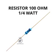 Resistor 100 Ohm 1/4 Watt 100 Ohm 0.25W Electronic Components PCB DIY