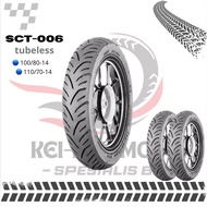 IRC SCT006 MOTORCYCLE TIRES Ring 14 100/80-14 110/70-14 TUBELESS