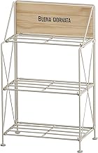 Avite Advona ZK-603-NA Folding Rack, L, Natural, W 10.2 x D 5.9 x H 16.1 inches (26 x 15 x 41 cm)