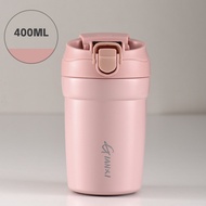 กระติกเก็บความร้อนเซรามิค Tllr6046กาแฟแก้วฉนวนพร้อมหลอดเก็บความเย็นได้ง่ายกันการรั่วซึมกระบอกน้ำสำหร