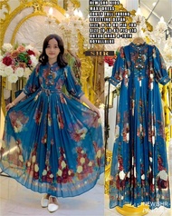Gamis Anak Cruty Printing Bunga Shr