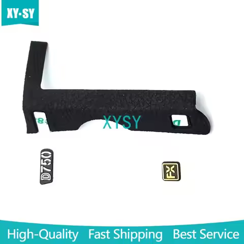 New Interface Left Side Grip Rubber +LOGO +FX Unit For Nikon D750 Camera
