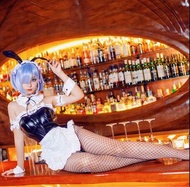 (急岀)雷姆 兔女郎cosplay服