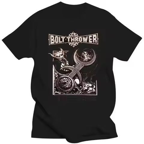 Bolt Thrower Art T-Shirt Men Women Cotton O-Neck Tees Summer Fashion Short Sleeve Tops Plus Size