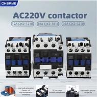AC electromagnetic contactor 220V single phase CJX2-1210 CJX2-1810 CJX2-2510 CJX2- CJX2-3210