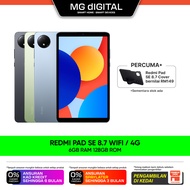 Redmi Pad SE 8.7 4G / Wifi (6GB RAM 128GB ROM) - READY STOCK, Tablet | 1 Year Xiaomi MY Warranty Red