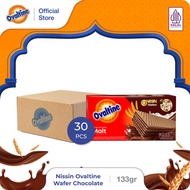 [Karton] Nissin Ovaltine Wafer Chocolate 133g - 30pcs