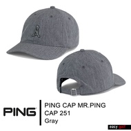 PING CAP MR PING CAP 251 PING CAP MEN หมวกกอล์ฟ หมวกกีฬาผู้ชาย