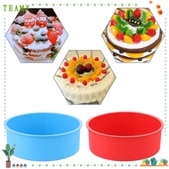 TEAK 4/6inch Kitchen Baking Tools Pastry Mould Food grade Silicone Cake Mold Tray