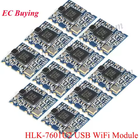 10Pcs/1pc Mini USB WiFi Wireless Internet Module Support LINUX2.42.6 WINCE5.06.0 HLK-7601U2 MT7601 M
