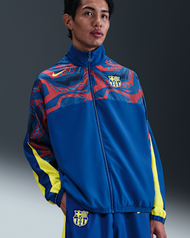 FC Barcelona Starting 5 Fourth Men's Nike Football Woven Jacket