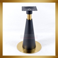 Negotiation Feet Light Luxury Catering Wholesale Gold Stainless Steel Two-Color Table Feet Conical T