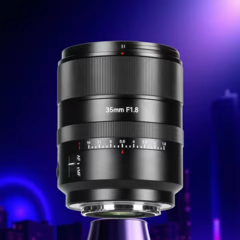 7artisans AF 35mm F1.8 Full Frame Protrait Lens F1.8 Wide Aperture Bokeh Prime Lens for Sony A6400 A
