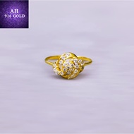 Cincin Tunang Emas 916 Size 15/Merisik/Kahwini/Nikah/Engagement Ring