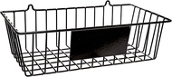 Brady 45681 15-3/8" Width x 4-1/2" Height x 8-3/4" Depth PVC Coated Steel, Black PPE Storage Rack