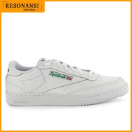 PUTIH Reebok ORIGINAL SNEAKERS CLUB C 85 White Comfortable Men's Shoes