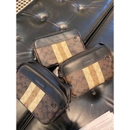 Coach Graham Crossbody in Blocked Canvas