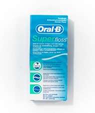 現貨 Oral B Super floss 箍牙 假牙 專用牙線 一盒50條