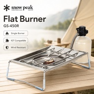 Snow Peak Flat Burner Cassette Stove BBQ Disaster Prevention Cooking Camp Outdoor GS-450R
