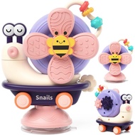 Suction Cup Toy Baby for High Chair, Sensory Montessori Toy from 1 Year, Motor Skills Toy, Baby Toy 