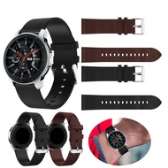 Genuine Leather Wrist Watch Strap Band for for Samsung Galaxy Watch 46mm Gear S3 22m