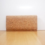 瑕疵品: naturaism 自然主義 軟木 長皮夾 長夾 錢包