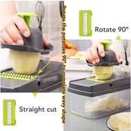 Spesial Produk Pilihan Potato Chipper Alat Pemotong Stik Kentang Goreng Pisau Potong Kentang Sayur W