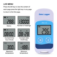 【Ready Stock】Elitech RC-5 USB Temperature Data Logger Recorder【For PPV / Vaccine Logger】