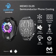 ￼Original Memo DL05 Fancooler / Mobile Radiator / Pendingin HP/ Coolingfan Gaming /Cooler Hp/  RGB L