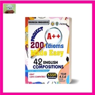 Project A++ 200 Idioms Made Easy & 42 English Compositions | Year 4 5 & 6