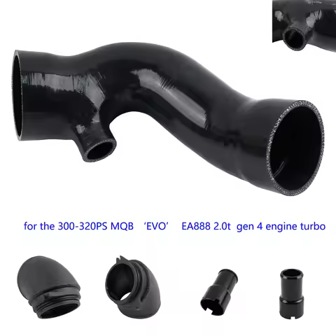 Turbo 90 Inlet & Silicone Inlet Hose Elbow Intake Hose for VW Tiguan Golf MK8 R / GTI CS / Audi S3 8