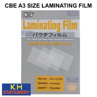 CBE A3 Size Laminating Film 100pcs/box 100 Micron | A3 Lamination Film / A3 Laminate Film / Laminate