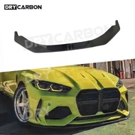 Carbon Fiber A Style Front Bumper Lip Spoiler Splitter for BMW G80 M3 M4 G82 G83 2021+ Car Front Chi