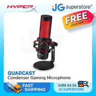 HyperX HX-MICQC-BK QuadCast, USB Condenser Gaming Microphone for PC, PS4 and Mac, Podcasts, Twitch, 