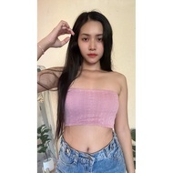 Pink Tube Top Bust: 23-34 Inches Length 17 Cm.