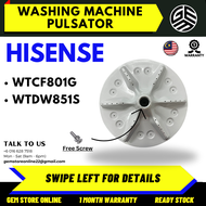 WTCF801G / WTDW851S HISENSE Washing Machine Pulsator / Pulsator Mesin Basuh Hisense
