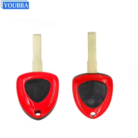 YOUBBA 1/3 Button Remote Key Shell Sport Car Case Cover For Ferrari California 458 612 599 GTB FIORA