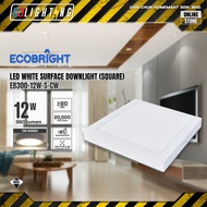 ECOBRIGHT LED SURFACE DOWNLIGHT [12W] 6" (SQUARE) EB300-12W (SIRIM)