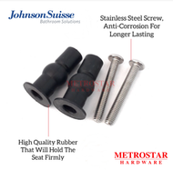 Compatible Johnson Suisse Stainless Steel SS304 Toilet Seat Cover Screw For One Piece Toilet Bowl