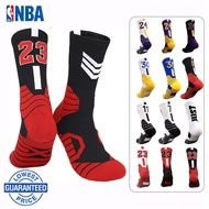 NBA Professional Basketball Socks Non-Slip Towel Midcut athletes Socks Sports Socks For Men NBA Sock