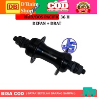 Hub Pacific  double drat 36 hole 2 drat sepeda MTB lipat minion federal dan BMX Bos Sepeda