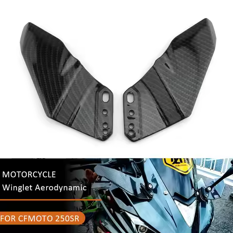 Motorcycle Fairing Front Winglet Aerodynamic ABS Wing Kit Spoiler Accessories For CFMOTO CF MOTO 250