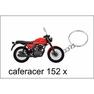 KEEWAY 152 caferacer 152caferacer 152 cafe racer  RED 2d keychain