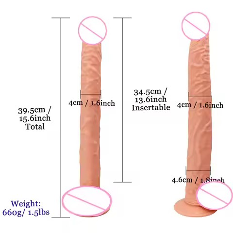Extra Long Phallus Anal Whip Realistic Dildo Suction Cup Masturbation Sexshop Consolador Mujer Jugue
