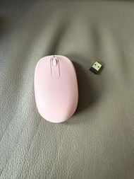 Microsoft 1850 Pink Wireless Mobile Mouse with USB Receiver 滑鼠